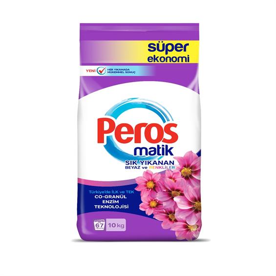Peros Matik Canlı Renkler 10 kg