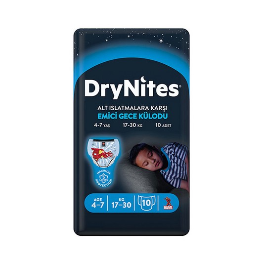 Huggies Dry Nites Emici Gece Külodu Small Erkek 10'lu