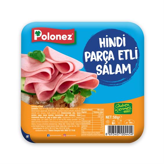Polonez Hindi Parça Etli Salam 50 gr