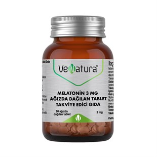 Venatura Melatonin Ağızda Dağılan Tablet 3 mg 60 Tablet