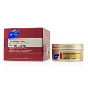 Phyto Phytomillesime Color-Enhancing Mask 200 ml - Boyalı & İşlem Görmüş Saçlar için Renk Canlandırıcı Maske
