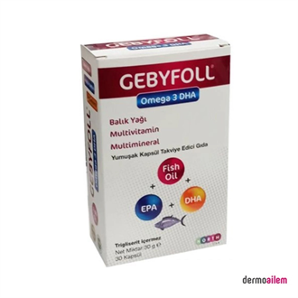 Northline Gebyfoll Omega 3 DHA 30 Kapsül