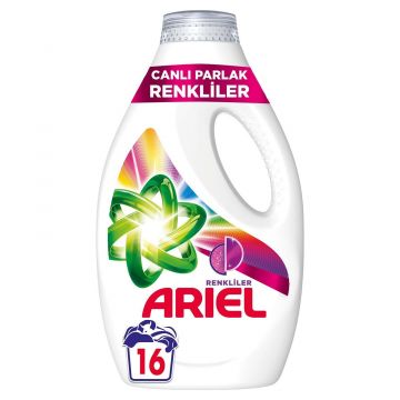 ARIEL SIVI PARLAK RENKLER 16 YIKAMA 880ml