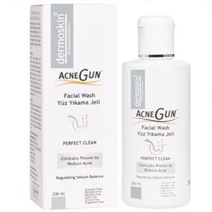 Dermoskin Acnegun Yüz Yıkama Jeli 200 ml