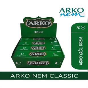 Arko Nem Doğal Zeytinyağlı Tüp Krem 20 ml - 12 Adet