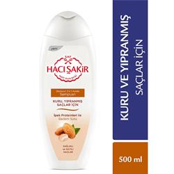 Hacı Şakir Şampuan Badem Sütü Kremli 500 Ml