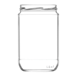 Lav Kapaksız Cam Kavanoz 660 cc  