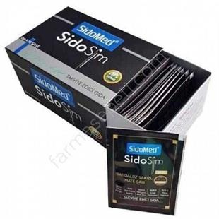 Sidomed Sidosim Sandaloz Sakızlı Mate Çayı Takviye Edici Gıda 30 Saşe