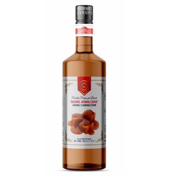 Nish Karamel Aromalı Şurup 700 ml