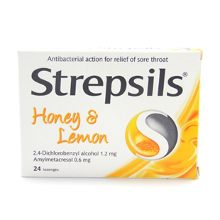 Strepsils Bal & Limon 24 Pastil
