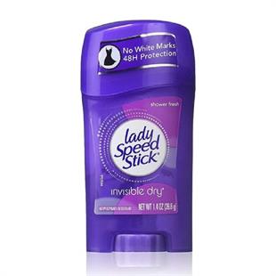 Lady Speed Invisible Dry Shower Fresh Stick Deodorant 39,6 gr - İthal