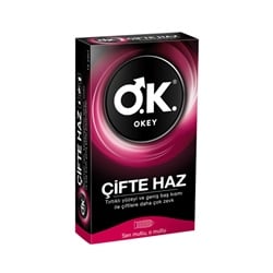 Okey Prezervatif Çifte Haz 10'lu