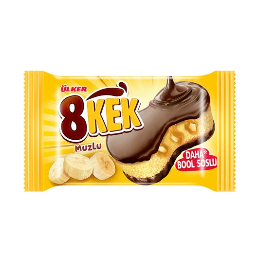 Ülker Dankek 8 Kek Muzlu 55 Gr