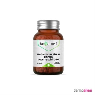 VeNatura Magnezyum Sitrat 60 Kapsül