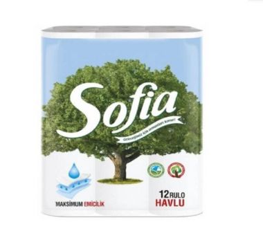 Sofia Mutfak Havlusu 12'li