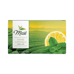 Mest Nane Limonlu Yeşil Çay 20'li