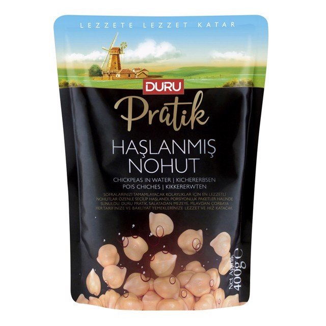 Duru Pratik Haşlanmış Nohut 400 Gr