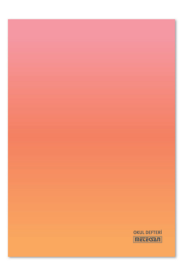 Meteksan Defter A4 60 Yaprak Kaye Karton Kapak Kareli