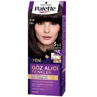 Palette Natural 3-0 Koyu Kahve