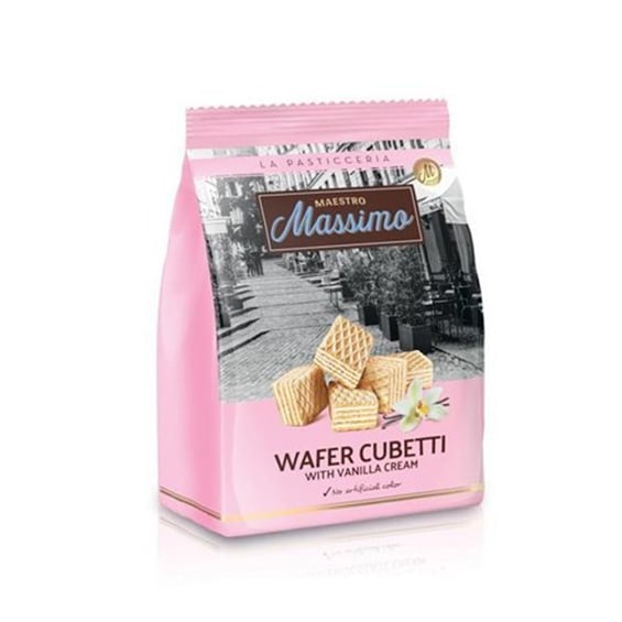 Massimo Wafer Cubetti Vanilyalı 250 gr