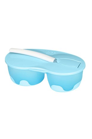 Wee İki Hazneli Mama Kabı Seti 