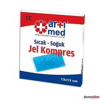 Artı Med Sıcak - Soğuk Jel Kompres Kılıflı 13x13 cm
