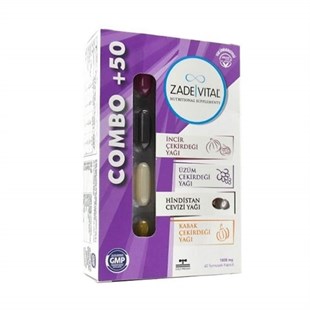 Zade Vital Combo +50 60 Yumuşak Kapsül