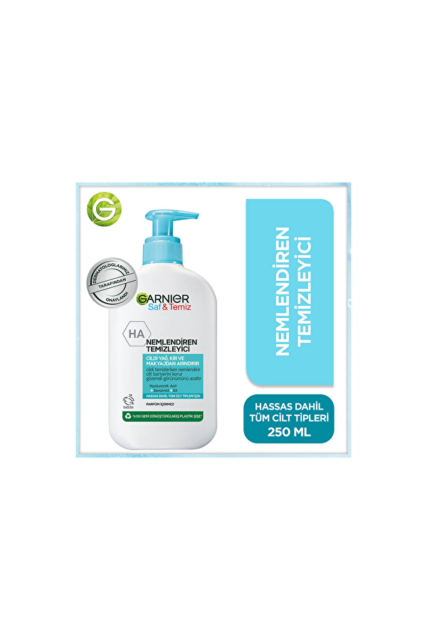 Garnier Saf & Temiz Siyah Nokta Karşıtı Kömürlü Temizleme Jeli 250 ML