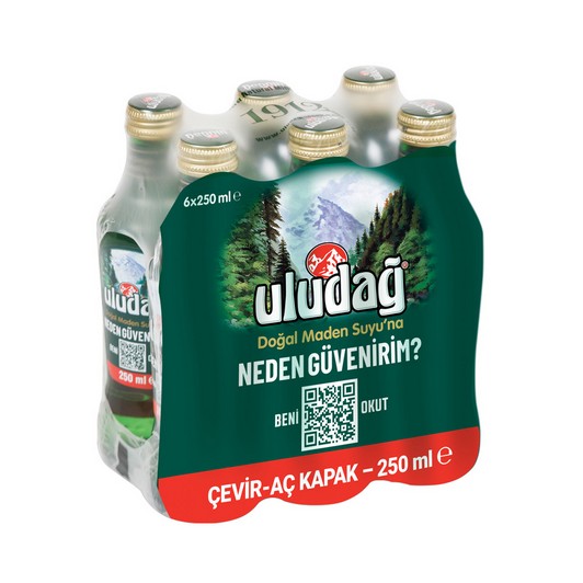 Uludağ Maden Suyu 6x250 ml