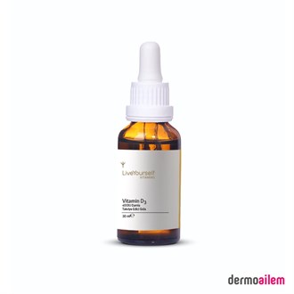 Live Yourself Vitamin D3 400 IU 30 Ml