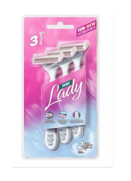 Derby Lady Tıraş Bıçağı 2 Bıçaklı 3 Adet