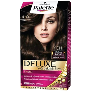 Palette Deluxe Saç Boyası 4-0 Kahve