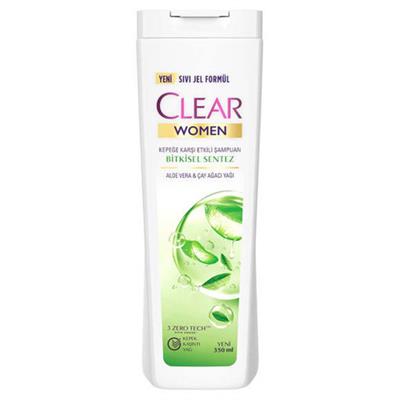 CLEAR WOMEN SAMPUAN 350ml BITKISEL SENTEZ KURU SAÇLARA ÖZEL