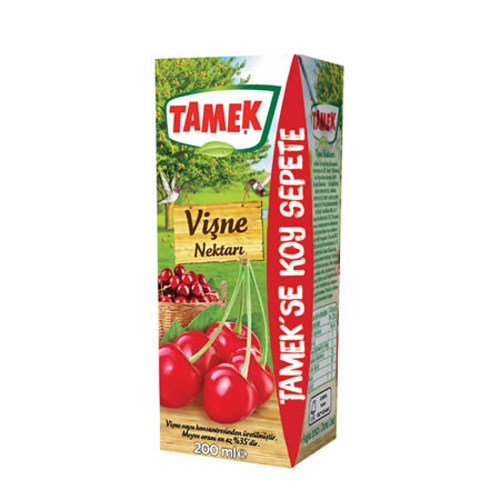 Tamek Meyve Suyu Meyvelim Vişne 200 ml