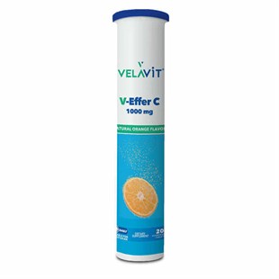 Velavit V-Effer C 1000 mg 20 Efervesan Tablet
