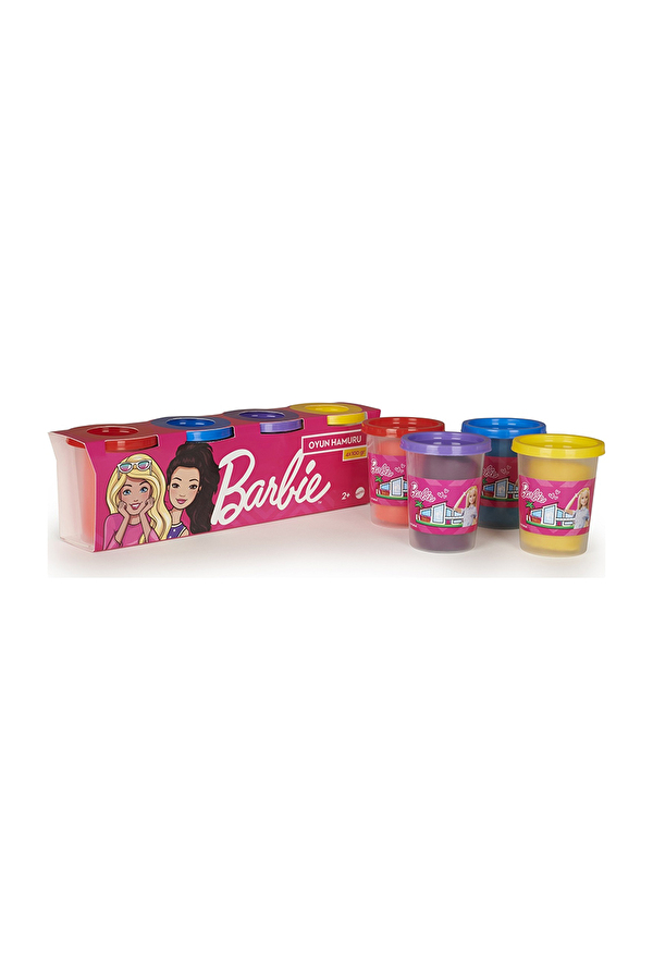 Barbie Oyun Hamuru 4 lü Paket 4x100 Gr