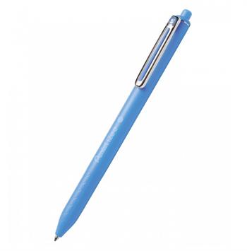 Pentel İzee 0.7 MM Yağ Bazlı Mekaniz. Roller Kalem Açık Mavi  BX467