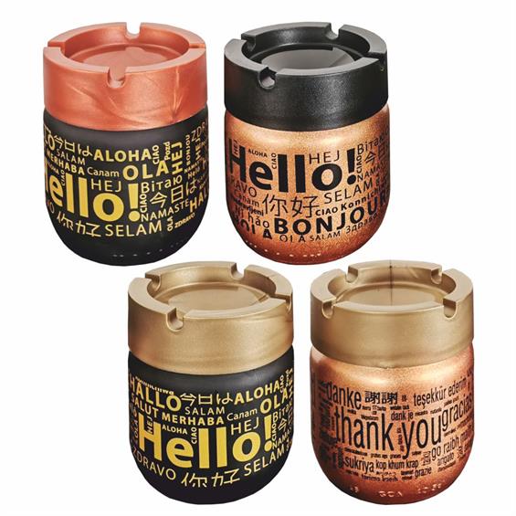 Autokit Desenli Cam Universal Küllük (Renkli ve Desenli)