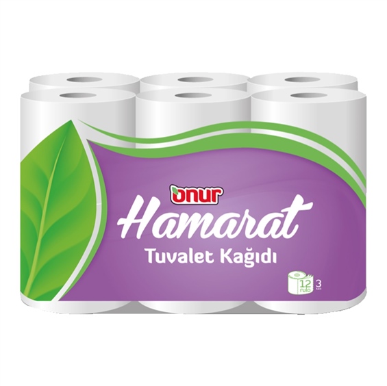 Onur Hamarat Tuvalet Kağıdı 3 Katlı 12'lı
