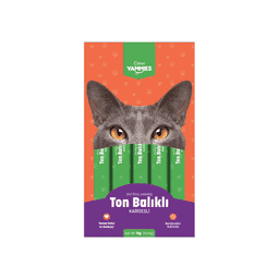 Kiwi Yammies Karidesli&Ton Balıklı Kedi Sıvı Ödül Maması 5'li