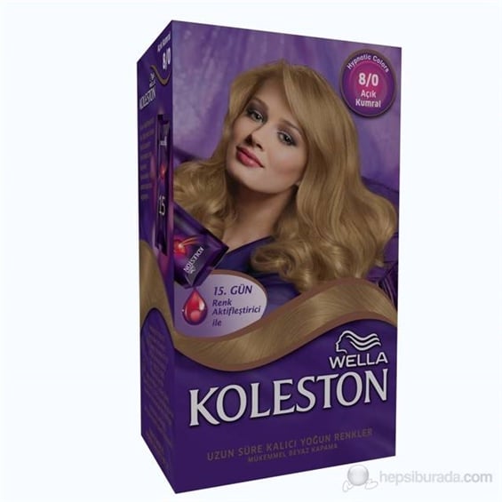 Koleston Kit 8/0 Açık Kumral Saç Boyası