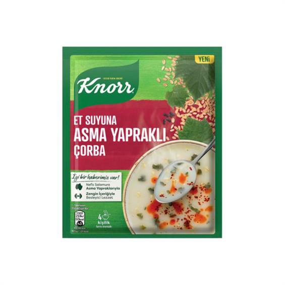 Knorr Hazır Çorba Et Suyu Asma Yaprak 75 gr
