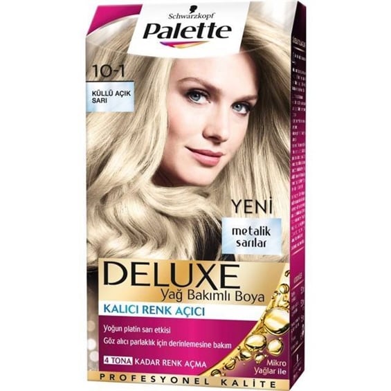 Palette Deluxe 10-1 Küllü Açık Sarı Saç Boyası