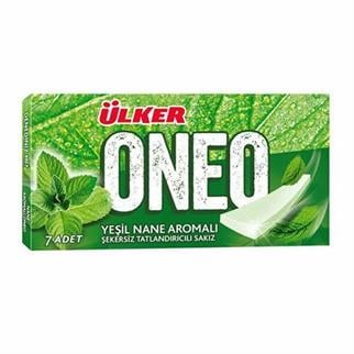 ÜLKER ONEO SAKIZ SLIMS YEŞİL NANE AROMALI 14 GR