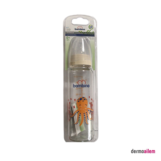 Bambino Cam Biberon 225 ml Blister Mavi B014
