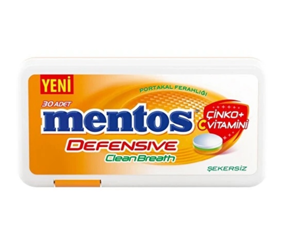 Mentos Defensive Vişne Aromalı Sakız 21 gr