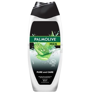 Palmolive  4 in1 Pure & Care Aloe Vera Özlü Men Duş Jeli 500 ml