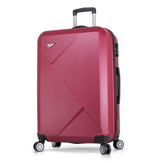 My Valice Dıamond Abs Büyük Boy Valiz Bordo Bordo 