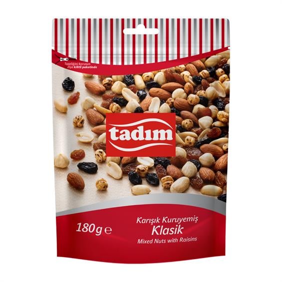 Tadım Klasik Karışık Kuruyemiş 180 gr