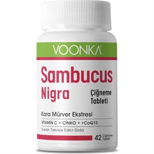 Voonka Sambucus Nigra Çiğneme 42 Tablet